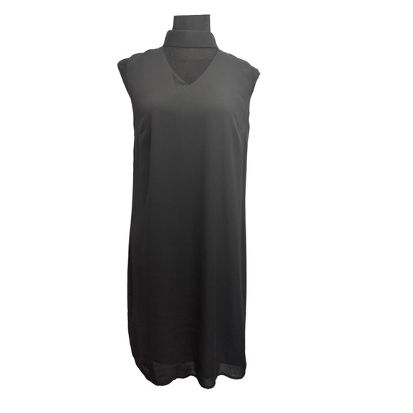 Banana Republic Shift Sleeveless Dress Black - Picture 1 of 7